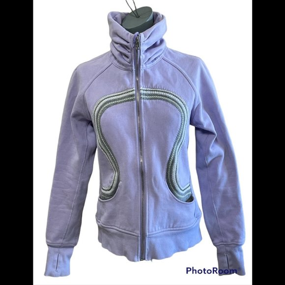 lululemon athletica Purple Jacket size 8 - Picture 1 of 8